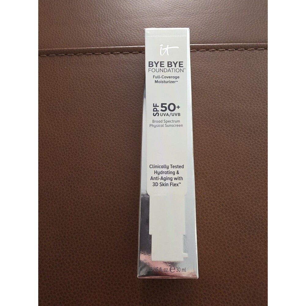 IT Cosmetics Bye Bye SPF 50+ Foundation Full Coverage Moisturizer - Neutral Tan
